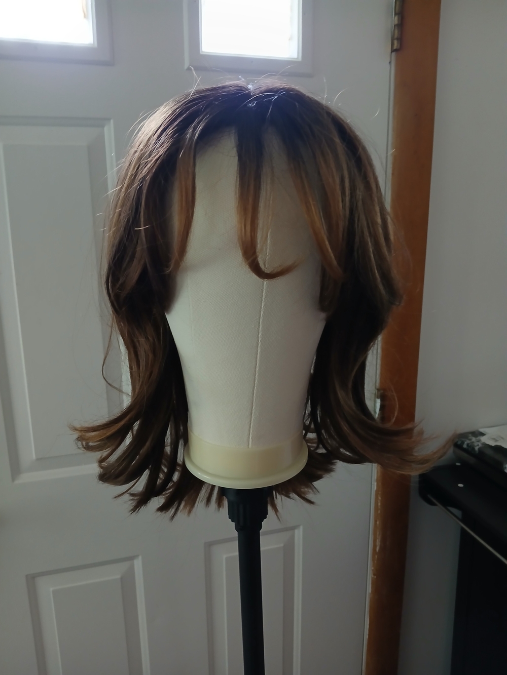 Layered Brown Blonde Wig with Soft Waves - Altered